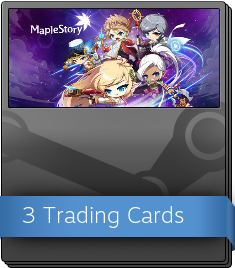 MapleStory buy Trading cards Pack of 3