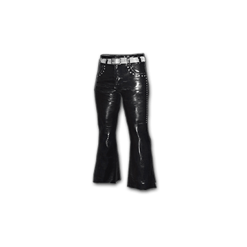 Steam Leather Bootcut Pants