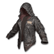 PUBG Leather Hoodie (White) - 3D model by Skin-Tracker