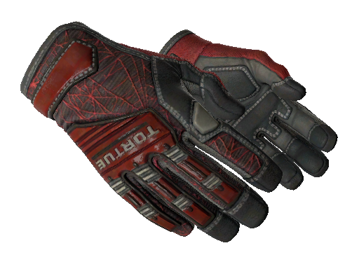Image for the ★ Specialist Gloves | Crimson Web weapon skin in Counter Strike 2