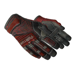 ★ Specialist Gloves | Crimson Web (Minimal Wear)