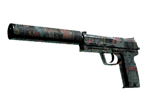 Souvenir USP-S | Ancient Visions (Well-Worn)