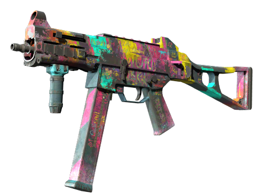 Item StatTrak™ UMP-45 | Wild Child (Battle-Scarred)