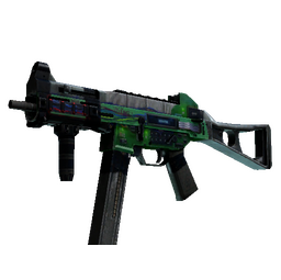 StatTrak™ UMP-45 | Plastique (Battle-Scarred)