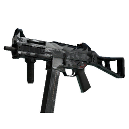 StatTrak™ UMP-45 | Arctic Wolf (Battle-Scarred)