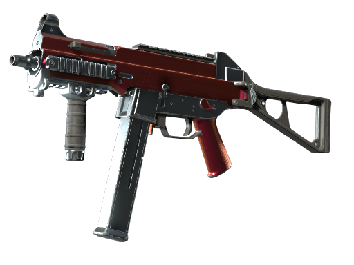 UMP-45 | Crimson Foil (Well-Worn)