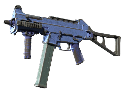 Souvenir UMP-45 | Indigo (Battle-Scarred)