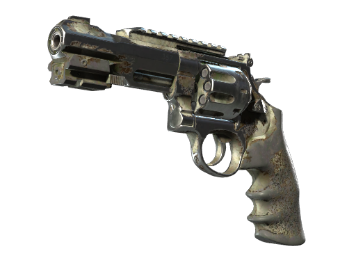 Item R8 Revolver | Bone Mask (Battle-Scarred)