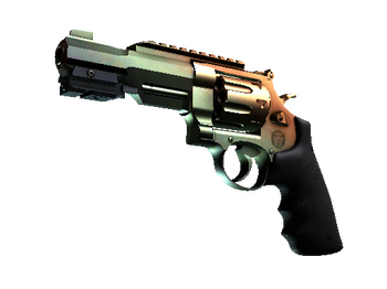 Револьвер R8 | Янтарный градиент