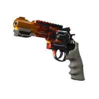 R8 Revolver Пламя