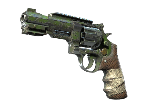 StatTrak™ R8 Revolver | Survivalist (Battle-Scarred)