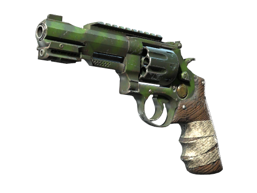 StatTrak™ R8 Revolver | Survivalist (Well-Worn)