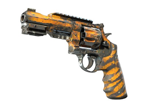 StatTrak™ R8 Revolver | Skull Crusher (Battle-Scarred)