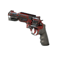 R8 Revolver Crimson Web