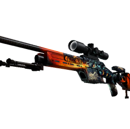 StatTrak™ SSG 08 | Dragonfire (Factory New)