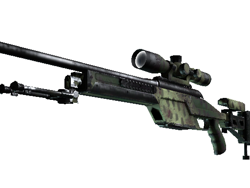 SSG 08 | Lichen Dashed 