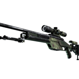 SSG 08 | Lichen Dashed (Well-Worn)