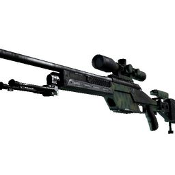 Souvenir SSG 08 | Jungle Dashed (Well-Worn)