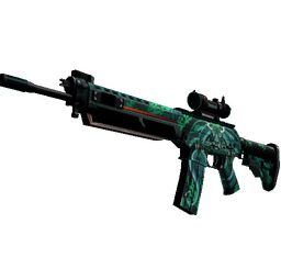 StatTrak™ SG 553 | Dragon Tech (Factory New)