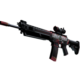 StatTrak™ SG 553 | Cyberforce (Factory New)