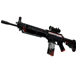 StatTrak™ SG 553 | Cyrex (Battle-Scarred)