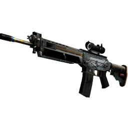 StatTrak™ SG 553 | Aerial (Field-Tested)