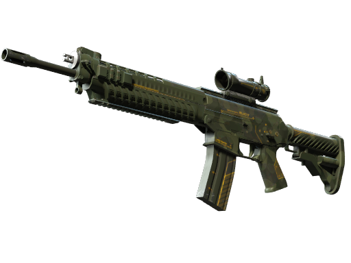 StatTrak™ SG 553 | Atlas (Minimal Wear)