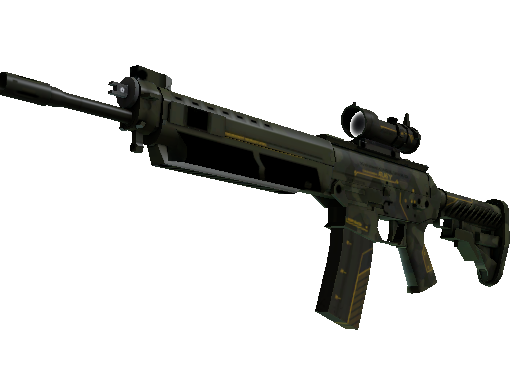 StatTrak™ SG 553 | Atlas (Minimal Wear)