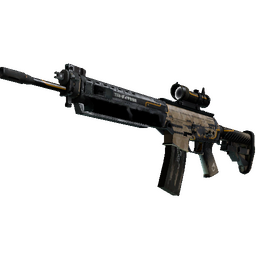 StatTrak™ SG 553 | Triarch (Battle-Scarred)