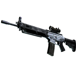 Souvenir SG 553 | Damascus Steel (Factory New)