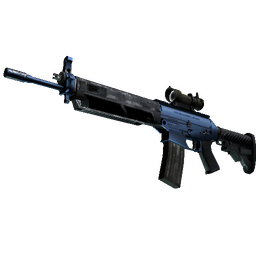 Souvenir SG 553 | Anodized Navy (Factory New)