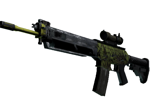 Souvenir SG 553 | Lush Ruins (Well-Worn)