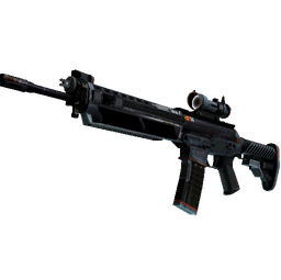 StatTrak™ SG 553 | Phantom (Battle-Scarred)