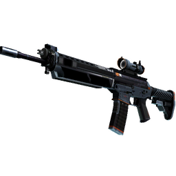 StatTrak™ SG 553 | Phantom (Well-Worn)