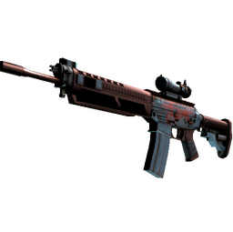 StatTrak™ SG 553 | Ol' Rusty (Well-Worn)