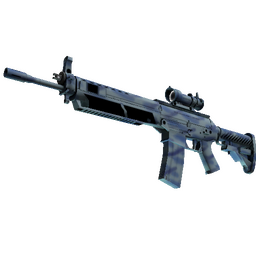 StatTrak™ SG 553 | Wave Spray (Factory New)