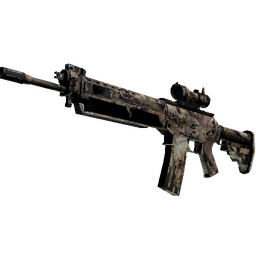 Souvenir SG 553 | Bleached (Well-Worn)