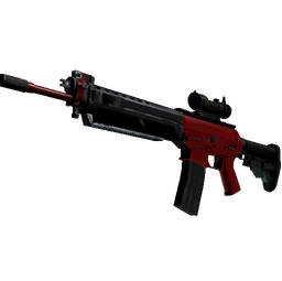 SG 553 | Candy Apple (Field-Tested)