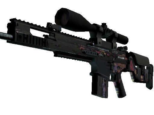 StatTrak™ SCAR-20 | Poultrygeist (Battle-Scarred)