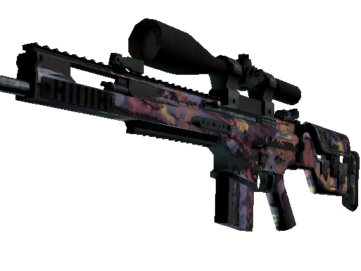 StatTrak™ SCAR-20 | Poultrygeist (Well-Worn)