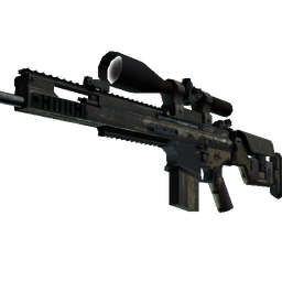 Souvenir SCAR-20 | Sand Mesh (Battle-Scarred)