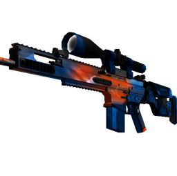 StatTrak™ SCAR-20 | Cardiac (Well-Worn)