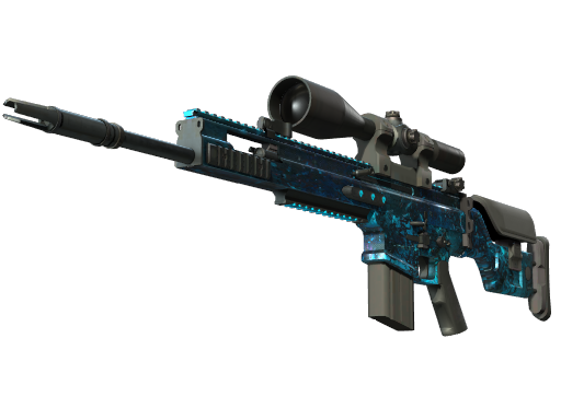 StatTrak™ SCAR-20 | Grotto (Minimal Wear)