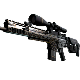 StatTrak™ SCAR-20 | Fragments (Field-Tested)