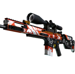 StatTrak™ SCAR-20 | Bloodsport (Minimal Wear)