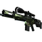 SCAR-20 | Green Marine (Battle-Scarred)
