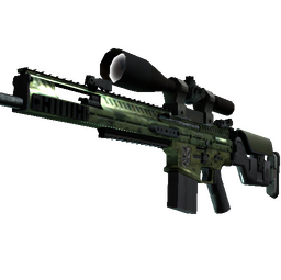 SCAR-20 | Green Marine (Minimal Wear)