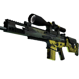 StatTrak™ SCAR-20 | Jungle Slipstream (Field-Tested)