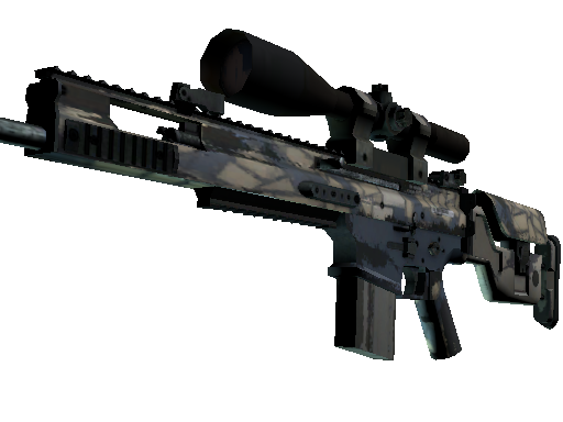 SCAR-20 | Stone Mosaico (Field-Tested)