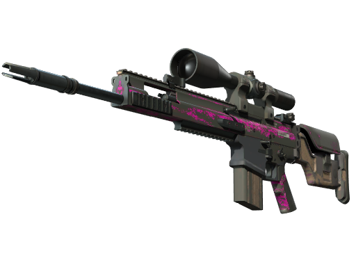 SCAR-20 | Splash Jam (Battle-Scarred)